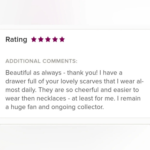 Liberty Art Fabric Skinny Scarf Archive Lilac Red Lilacs Bespoke Cottagecore - Picture 15 of 15